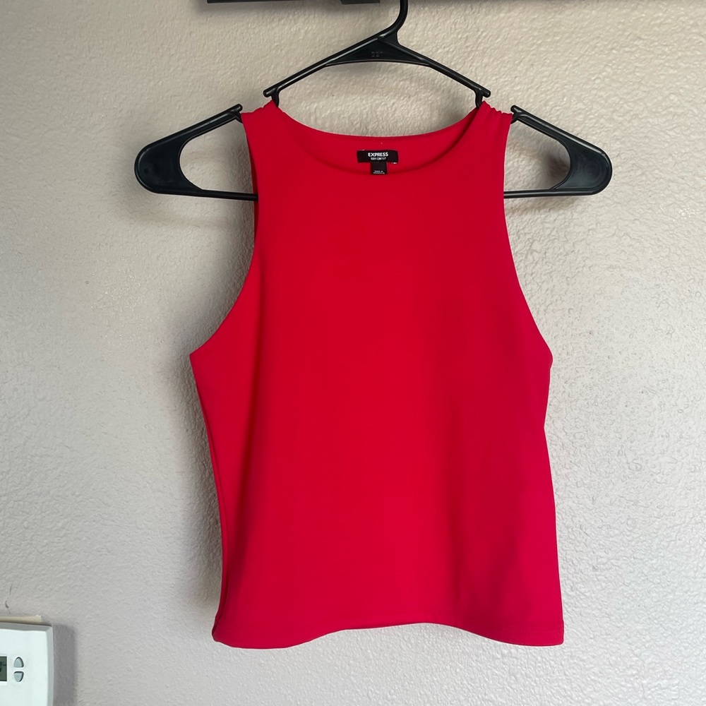 Express Women’s Tank Size Small Red